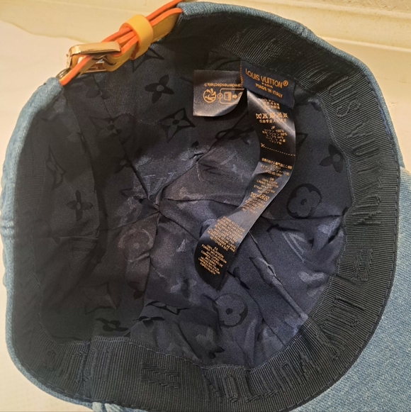 Louis Vuitton Pre-Owned Monogram Denim XL Cap In Perfect Condition - Picture 7 of 9